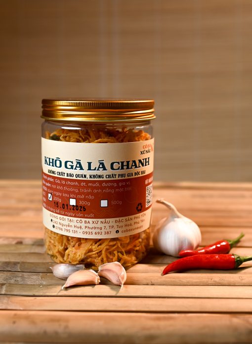 Khô gà lá chanh - Hình ảnh 3