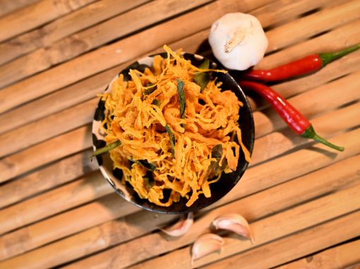 Khô gà lá chanh - Hình ảnh 2