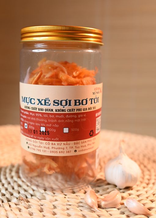 Khô mực bơ tỏi