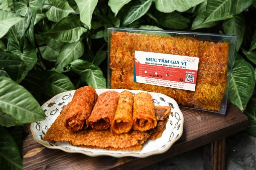 Mực cán tẩm vị