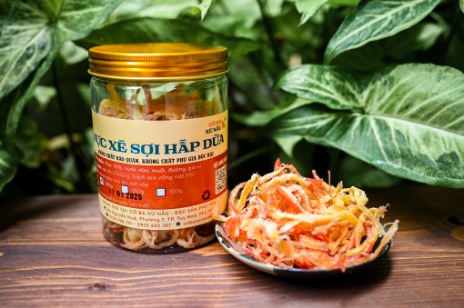 Khô mực hấp dừa